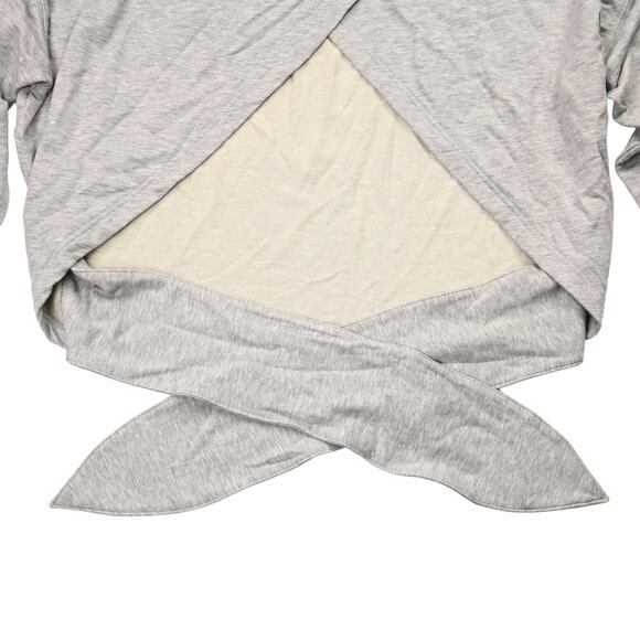 Athleta Yoga Tie Back Sweatshirt, 1X - Picture 5 of 6